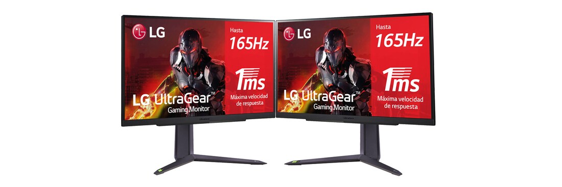LG Setup Gaming - 2 Monitores gaming LG UltraGear 27" + 3 meses de garantía GRATIS, 27GR75QD-B.EEU