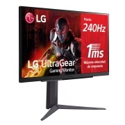 LG UltraGear™ de 27 pulgadas Monitor Gaming QHD de 240Hz | 1ms de  tiempo de respuesta, Compatible con G-SYNC® Compatible, FreeSync™ Premium, 27GR83Q-B