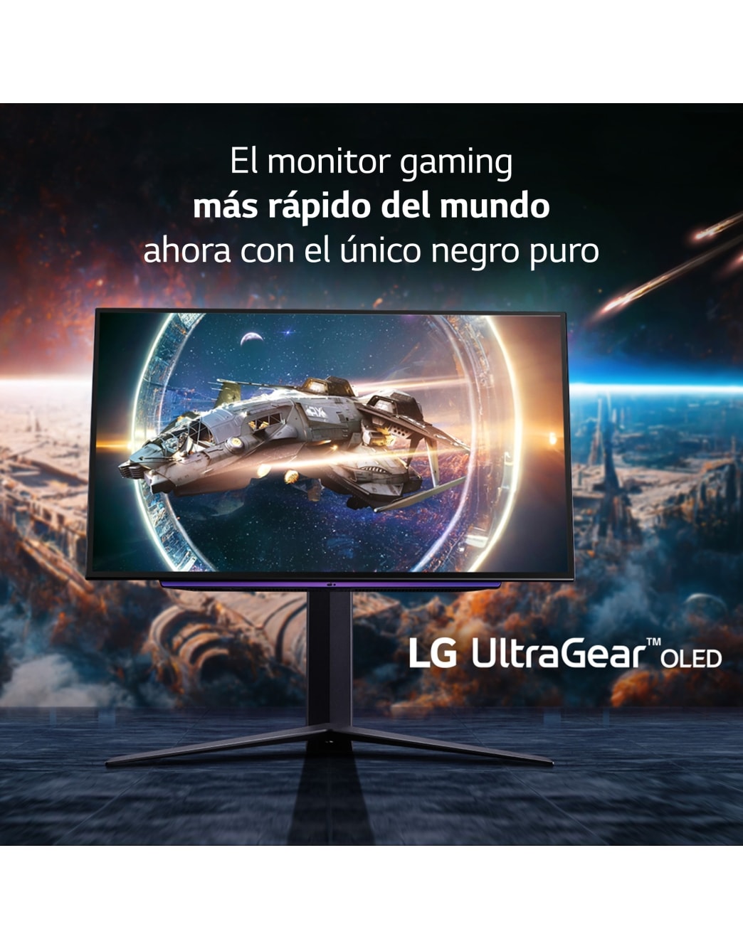 Monitor Gaming LG UltraGear™ OLED QHD de 27 pulgadas y 240Hz ...