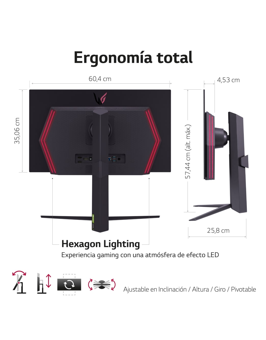 Monitor Gaming LG UltraGear™ OLED QHD de 27 pulgadas y 240Hz ...