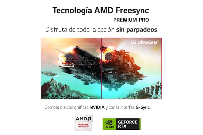 LG UltraGear™ de 27 pulgadas Monitor Gaming OLED QHD de 240Hz | 0.03ms de tiempo de respuesta, Compatible con G-SYNC®, FreeSync™ Premium, 27GR95QE-B