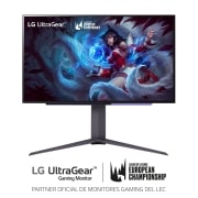 LG UltraGear™ de 27 pulgadas Monitor Gaming OLED QHD de 240Hz | 0.03ms de tiempo de respuesta, Compatible con G-SYNC®, FreeSync™ Premium, 27GR95QE-B