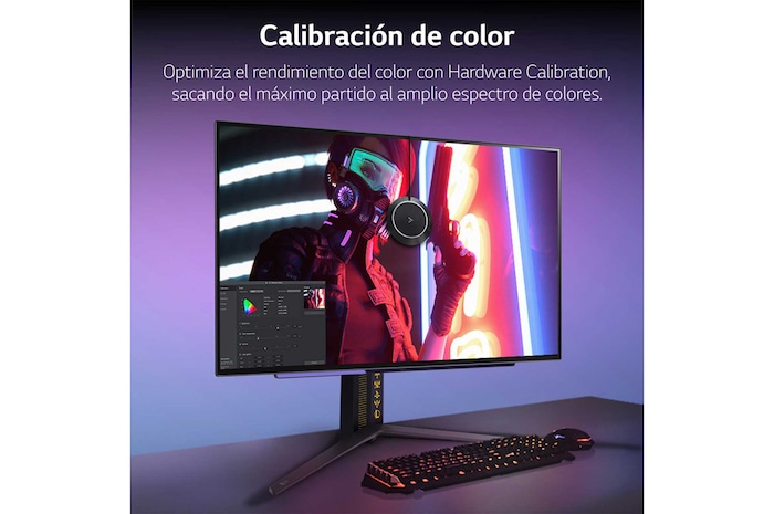 LG UltraGear™ de 27 pulgadas Monitor Gaming OLED QHD de 240Hz | 0.03ms de tiempo de respuesta, Compatible con G-SYNC®, FreeSync™ Premium, 27GR95QL-B