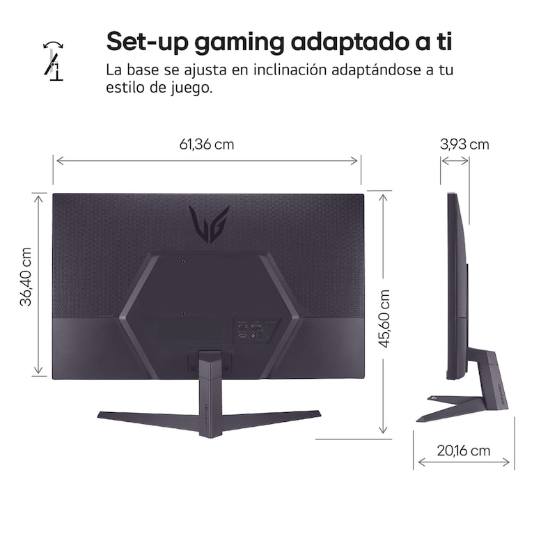 LG Monitor LG UltraGear 27'' , FHD, 180 Hz, 1ms, 27GS50F-B.EEU