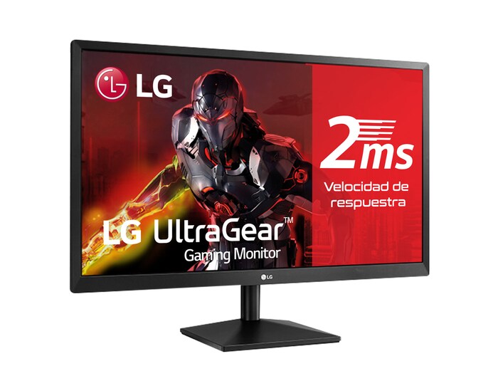 LG Monitor LED de 68,6cm (27 pulgadas) 1920 x 1080 con panel TN 16:9, E, 27MK400H-B
