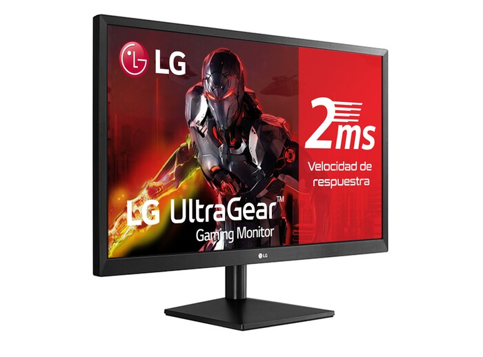 LG Monitor LED de 68,6cm (27 pulgadas) 1920 x 1080 con panel TN 16:9, E, 27MK400H-B