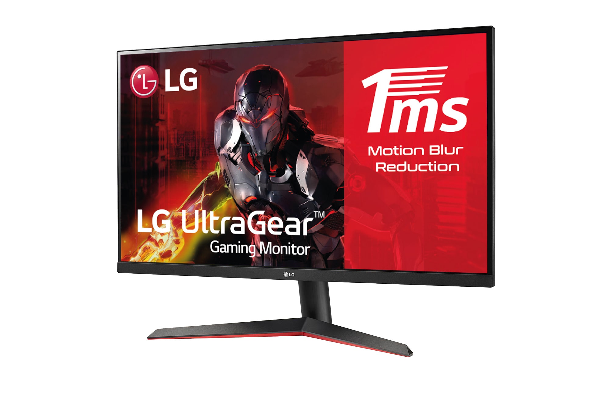 LG 27MP60G-B - Monitor Gaming LG UltraGear™ (1920x1080p, 250cd/m², 1000:1, 1ms MBR, NTSC 72%); diag. 60,4cm; entradas: D-Sub x1, HDMI x1, DP x1; FreeSync™, 27MP60G-B