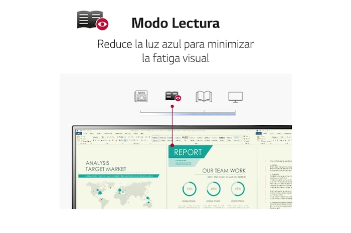 LG 27MP60GP-B - Monitor Gaming LG UltraGear™ (1920x1080p, 250cd/m², 1000:1, 1ms MBR, NTSC 72%); diag. 60,4cm; entradas: D-Sub x1, HDMI x1, DP x1; FreeSync™, 27MP60GP-B