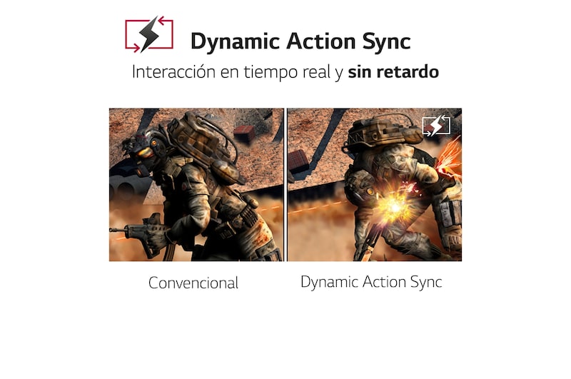 LG Monitor Gaming LG UltraGear™ (1920x1080p, 250cd/m², 1000:1, 1ms MBR, NTSC 72%); diag. 60,4cm; entradas: D-Sub x1, HDMI x1, DP x1; FreeSync™, 27MP60GW-B