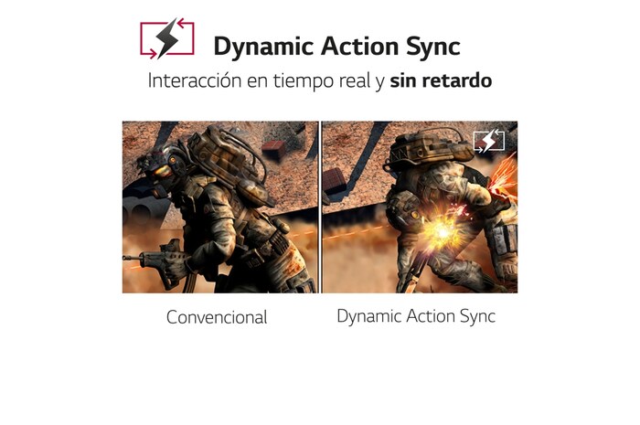 LG Monitor Gaming LG UltraGear™ (1920x1080p, 250cd/m², 1000:1, 1ms MBR, NTSC 72%); diag. 60,4cm; entradas: D-Sub x1, HDMI x1, DP x1; FreeSync™, 27MP60GW-B