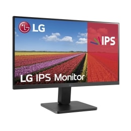 Monitor LG IPS: 1920 x 1080, 250 cd/m², 3000:1, diag. 68.6 cm, FreeSync. Entrdas: 1xHDMI1.4, 1xD-Sub, VESA 100 x 100 mm