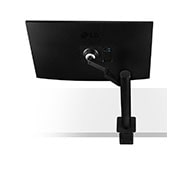 LG Monitor QHD LG Ergo™ (Panel IPS: 2560 x 1440p, 16:9, 350cd/m², 1000:1, sRGB >99%, 75Hz, 5ms); diag. 68,47cm; entradas: HDMI x2, DP x1, USB-A x2, USB-C x1 (P,D, 60W); altavoces 5W ; marcos ultrafinos, G, 27QN880P-B