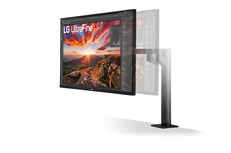 LG Monitor QHD LG Ergo™ (Panel IPS: 2560 x 1440p, 16:9, 350cd/m², 1000:1, sRGB >99%, 75Hz, 5ms); diag. 68,47cm; entradas: HDMI x2, DP x1, USB-A x2, USB-C x1 (P,D, 60W); altavoces 5W ; marcos ultrafinos, G, 27QN880P-B