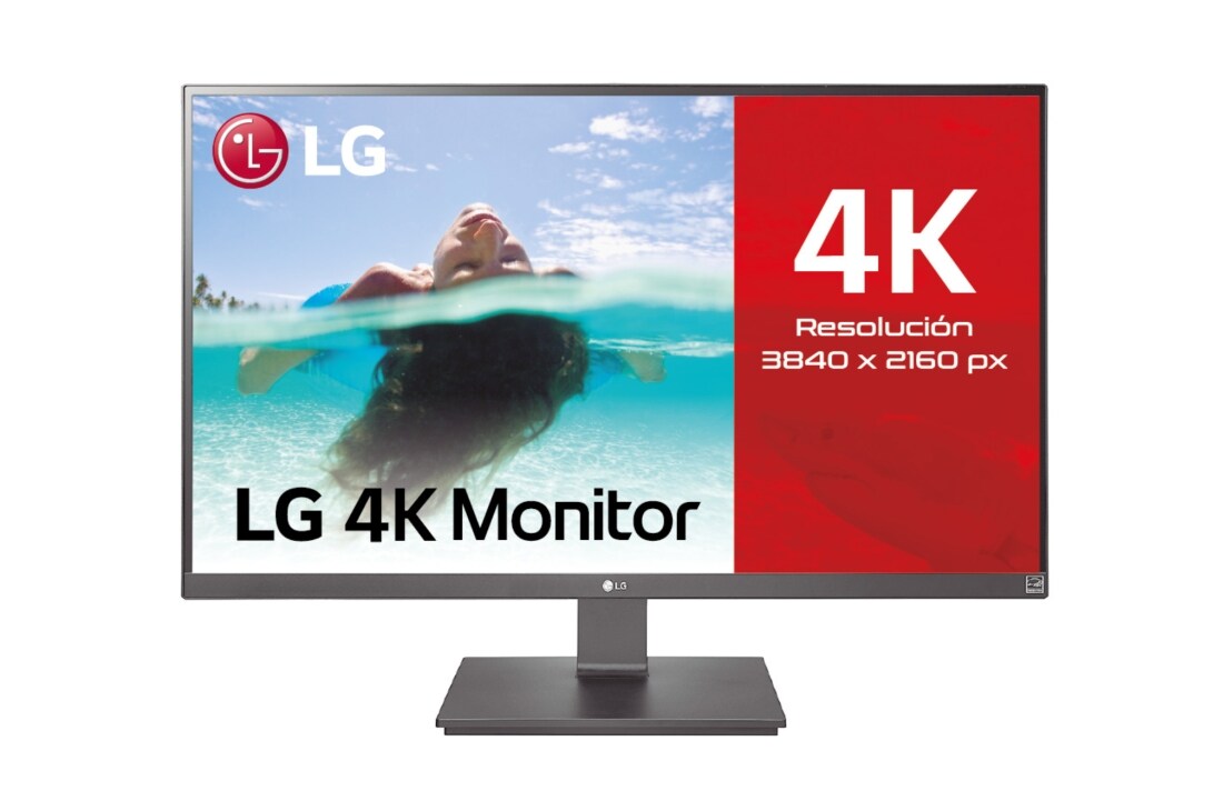 LG 27UK670-B - Monitor UHD polivalente (Panel IPS: 3840x2160, 300nit, 1000:1, sRGB >99%, 60Hz); diag. 68,4cm; entr: HDMI x2, DP x1, USB-A x 2, USB-C x1, 27UK670-B