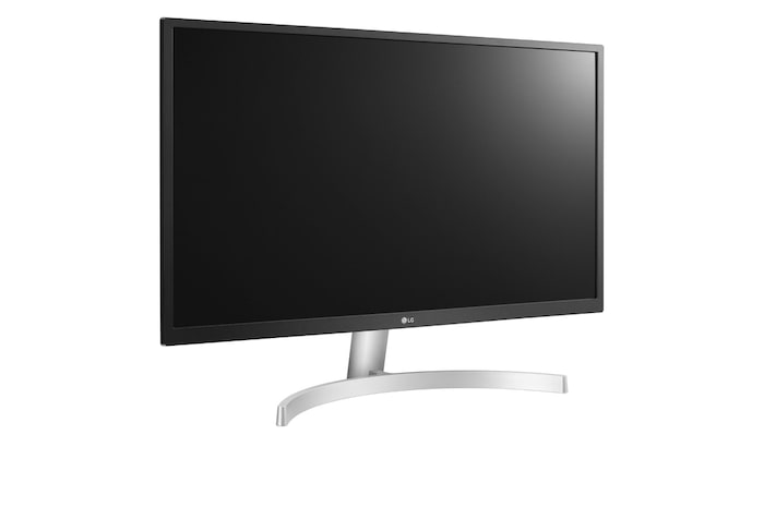 LG Monitor UHD polivalente (Panel IPS: 3840 x 2160p, 16:9, 300cd/m², 1000:1, sRGB >98%, 60Hz, 5ms); diag. 68,4cm; entradas: HDMI x2, DP x1, G, 27UL500P-W