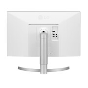 LG Monitor UHD polivalente (Panel IPS: 3840 x 2160p, 16:9, 300cd/m², 1000:1, sRGB >98%, 60Hz, 5ms); diag. 68,4cm; entradas: HDMI x2, DP x1, G, 27UL550P-W