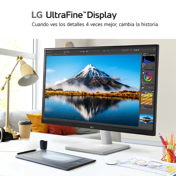 LG Monitor LG UltraFine 27'' , IPS, 4K UHD, 60 Hz, 27US500-W.EEU