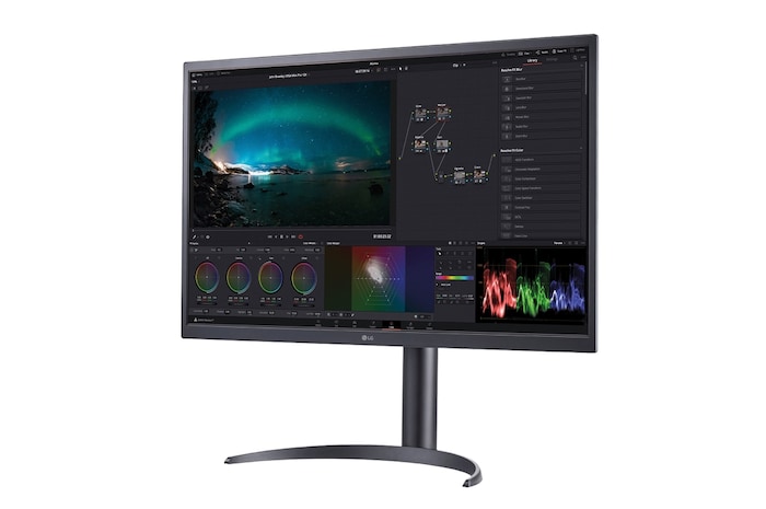 LG 32EP950 - Monitor LG UltraFine OLED (Panel OLED: 3840x2160, 16:9, 250cd/m2, 1M:1, 1ms, DCI-P3>99%, DisplayHDR™ 400 TrueBlack); diag. 80cm; entr: HDMI x1, DP x2, USB-C x1, USB-A x4., 32EP950-B