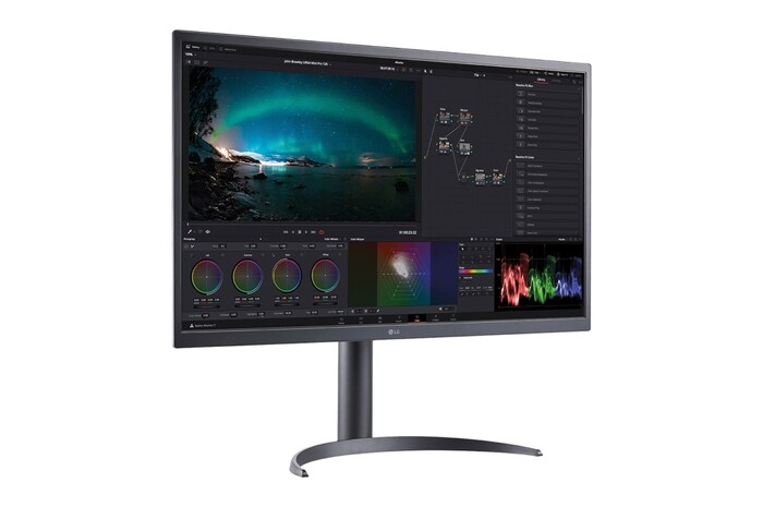 LG 32EP950 - Monitor LG UltraFine OLED (Panel OLED: 3840x2160, 16:9, 250cd/m2, 1M:1, 1ms, DCI-P3>99%, DisplayHDR™ 400 TrueBlack); diag. 80cm; entr: HDMI x1, DP x2, USB-C x1, USB-A x4., 32EP950-B