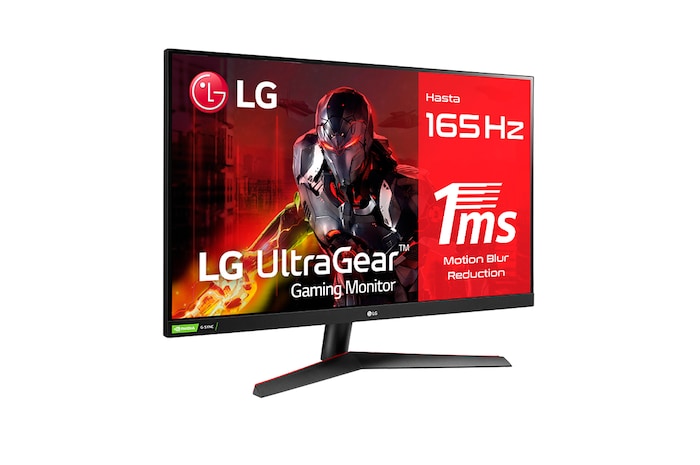 LG UltraGear™ de 32 pulgadas Monitor Gamingi Full HD de 165Hz  | 1ms de tiempo de respuesta, Compatible con G-SYNC®, FreeSync™ Premium, 32GN50R-B