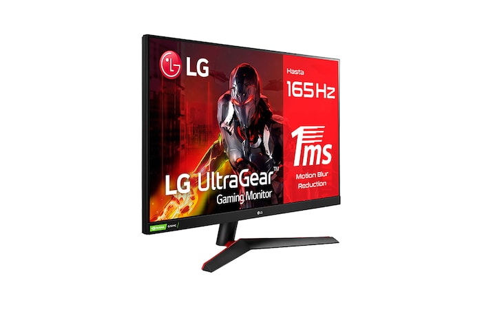 LG UltraGear™ de 32 pulgadas Monitor Gamingi Full HD de 165Hz  | 1ms de tiempo de respuesta, Compatible con G-SYNC®, FreeSync™ Premium, 32GN50R-B