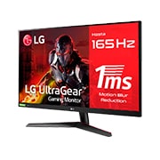 LG UltraGear™ de 32 pulgadas Monitor Gamingi Full HD de 165Hz  | 1ms de tiempo de respuesta, Compatible con G-SYNC®, FreeSync™ Premium, 32GN50R-B