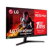 LG UltraGear™ de 32 pulgadas Monitor Gamingi Full HD de 165Hz  | 1ms de tiempo de respuesta, Compatible con G-SYNC®, FreeSync™ Premium, 32GN50R-B