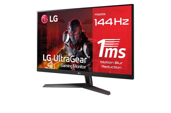LG UltraGear™ de 32 pulgadas Monitor Gaming QHD 144Hz | 1ms de tiempo de respuesta, Compatible con G-SYNC®, FreeSync™ Premium, 32GN600-B