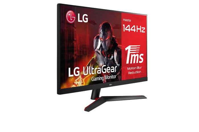 LG UltraGear™ de 32 pulgadas Monitor Gaming QHD 144Hz | 1ms de tiempo de respuesta, Compatible con G-SYNC®, FreeSync™ Premium, 32GN600-B