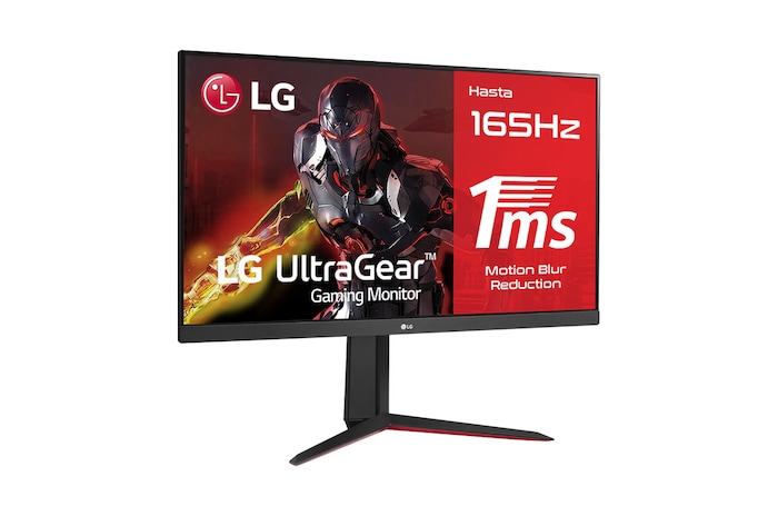 LG 32GN650B-AEU - Monitor Gaming LG UltraGear (Panel VA: 2560x1440p, 16:9, 350 cd/m², 3000:1, 144Hz (O/C 165Hz), 5ms (MBR 1ms)); diag. 80,1cm; entradas: DP x1, HDMI x2; AMD Freesync Premium; Regulable en altura e inclinación & pivotable; HDR10; marcos ultrafinos, F, 32GN650-B