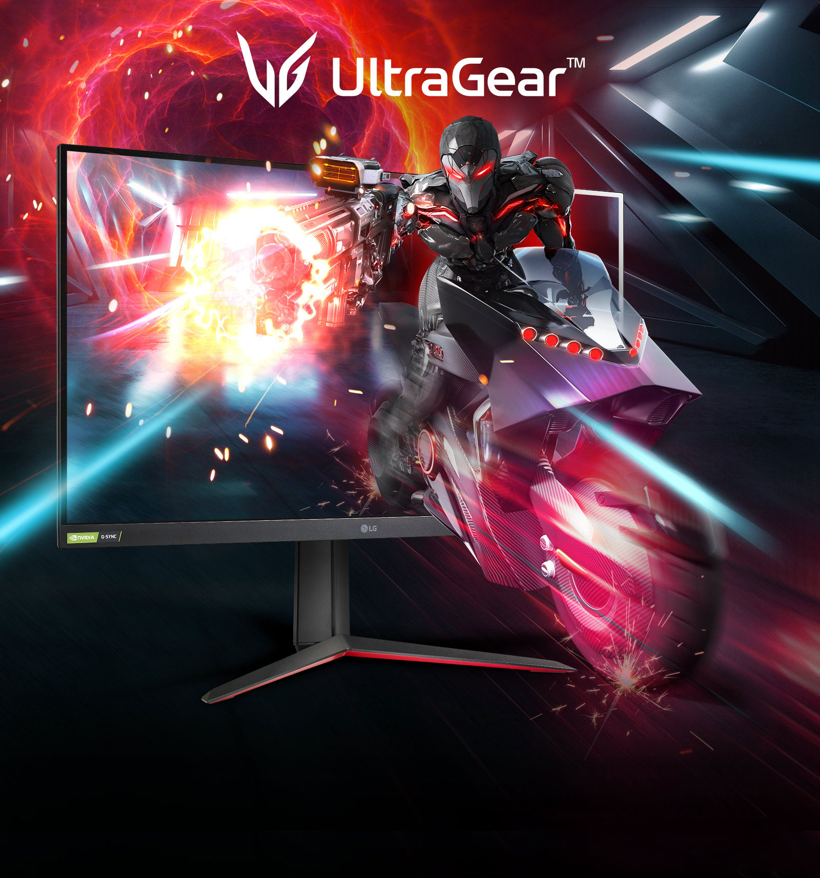 LG 32GP850-B - Monitor gaming LG UltraGear (2560x1440p, 350cd/m²