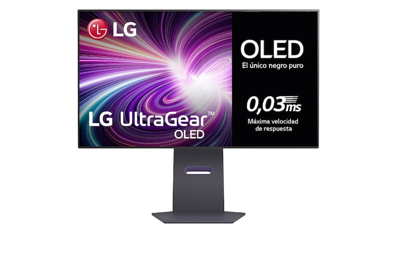 LG Monitor Gaming OLED LG UltraGear, 32", OLED 4K UHD (3840x2160), DualMode (240/480Hz), 0,03 ms, 32GS95UW-B.EEU