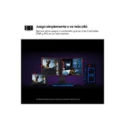 LG Monitor gaming UltraGear™ OLED 4K UHD 240Hz de 32 pulgadas | 0,03ms (GtG), compatible con G-SYNC®, FreeSync™ Premium Pro, 32GS95UW-B.EEU