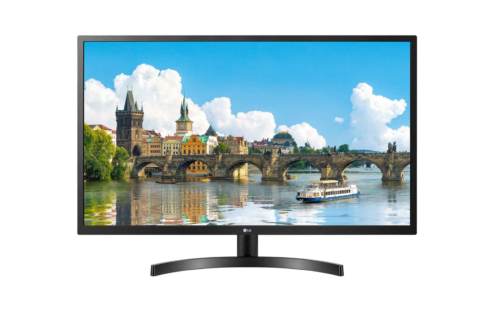 Vista frontal de Monitor 31.5&#39;&#39; Full HD IPS con AMD FreeSync™, E 32MN500M-B