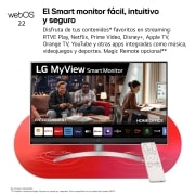 LG Outlet LG MyView Smart Monitor webOS 22, diag. 80cm, 4K UHD (3840x2160), DCI-P3 90%, HDMI 2.1, 32SQ700S-W.OUTLET