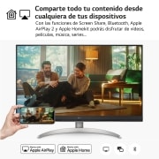 LG Outlet LG MyView Smart Monitor webOS 22, diag. 80cm, 4K UHD (3840x2160), DCI-P3 90%, HDMI 2.1, 32SQ700S-W.OUTLET