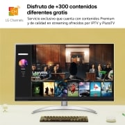 LG Outlet LG MyView Smart Monitor webOS 22, diag. 80cm, 4K UHD (3840x2160), DCI-P3 90%, HDMI 2.1, 32SQ700S-W.OUTLET