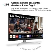 LG Outlet LG MyView Smart Monitor webOS 22, diag. 80cm, 4K UHD (3840x2160), DCI-P3 90%, HDMI 2.1, 32SQ700S-W.OUTLET