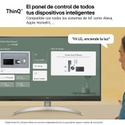 LG Outlet LG MyView Smart Monitor webOS 22, diag. 80cm, 4K UHD (3840x2160), DCI-P3 90%, HDMI 2.1, 32SQ700S-W.OUTLET