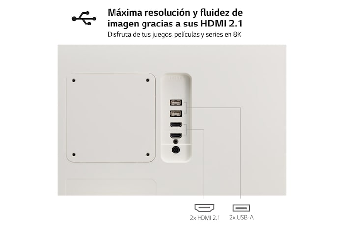 LG Monitor Smart LG, 32", webOS 23, IPS, FHD (1920x1080), 32SR50F-W