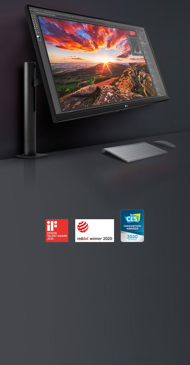 Monitor LG UltraFine™ Ergo: Diseñado específicamente para tí