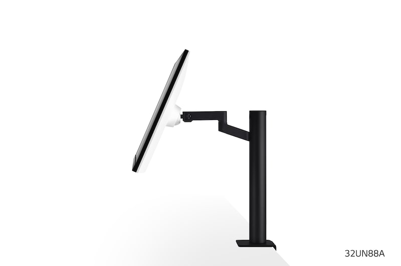 LG 32UN88A-W - Monitor 4K UHD LG Ergo™ (Panel IPS: 3840 x 2160p, 16:9, 350cd/m², 1000:1, DCI-P3 >95%, 60Hz, 5ms); diag. 80cm; entradas: HDMI x2, DP x1, USB-A x2, USB-C x1 (P.D. 60W); altavoces 5W ; marcos ultrafinos, G, 32UN88A-W