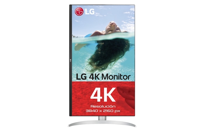 LG 32UP550-W - Monitor para creadores LG 4K UHD (Panel VA: 3840x2160, HDR10, DCI-P3 >90%, 3000:1 AMD FreeSync™); diag. 80cm; Conectividad: HDMIx2, DPx1, USB-C™x1, USB-Ax2; Regulable en inclinación, altura y giro, 32UP550-W