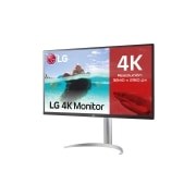 LG 32UP550-W - Monitor para creadores LG 4K UHD (Panel VA: 3840x2160, HDR10, DCI-P3 >90%, 3000:1 AMD FreeSync™); diag. 80cm; Conectividad: HDMIx2, DPx1, USB-C™x1, USB-Ax2; Regulable en inclinación, altura y giro, 32UP550-W