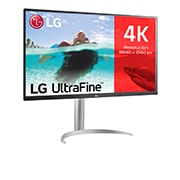 LG 32UP550N-W - Monitor para creadores LG 4K UHD (Panel VA: 3840x2160, HDR10, DCI-P3 >90%, 3000:1 AMD FreeSync™); diag. 80cm; Conectividad: HDMIx2, DPx1, USB-C™x1, USB-Ax2; Regulable en inclinación, altura y giro, 32UP550N-W