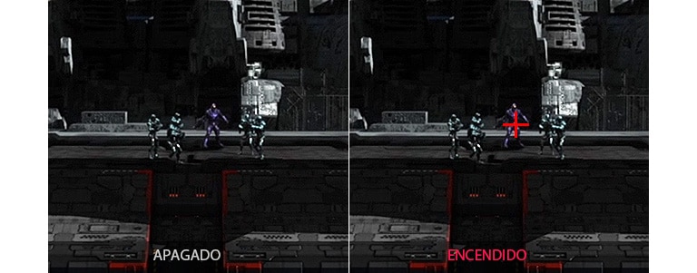 simulación de Crosshair