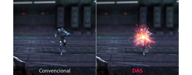 simulación de Dynamic Action Sync