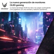 LG UltraGear™ de 34 pulgadas Monitor Gaming OLED WQHD Curvo de 240Hz | 0,03ms tiempo de respuesta, Compatible con G-SYNC®, FreeSync™ Premium Pro, 34GS95QW-B.EEU