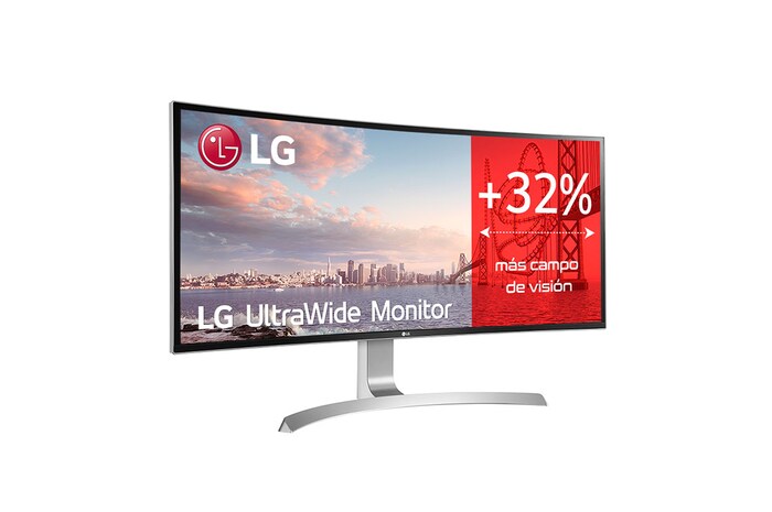 LG 34UC99-W - Mnt Panoramico multimedia (Panel IPS:3440x1440, 21:9, 300nit, 1000:1, sRGB>99%); diag. 86,6cm; entr.:HDMIx2,DPx1,USB-Ax2,USB-Cx1;altavoces, 34UC99-W