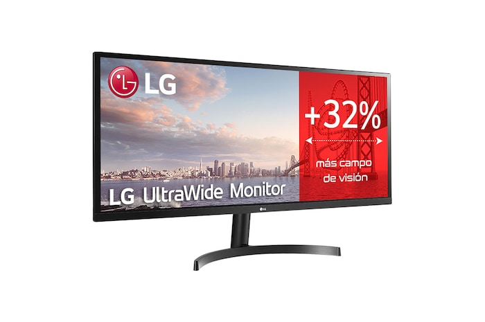 LG 34WL500-B - Monitor Ultrapanoramico 21:9 LG UltraWide (Panel IPS:2560x1080, 250cd/m², 1000:1, sRGB >99%); diag. 86,6cm; entr.: HDMIx2; Ajust. en inclinación., 34WL500-B